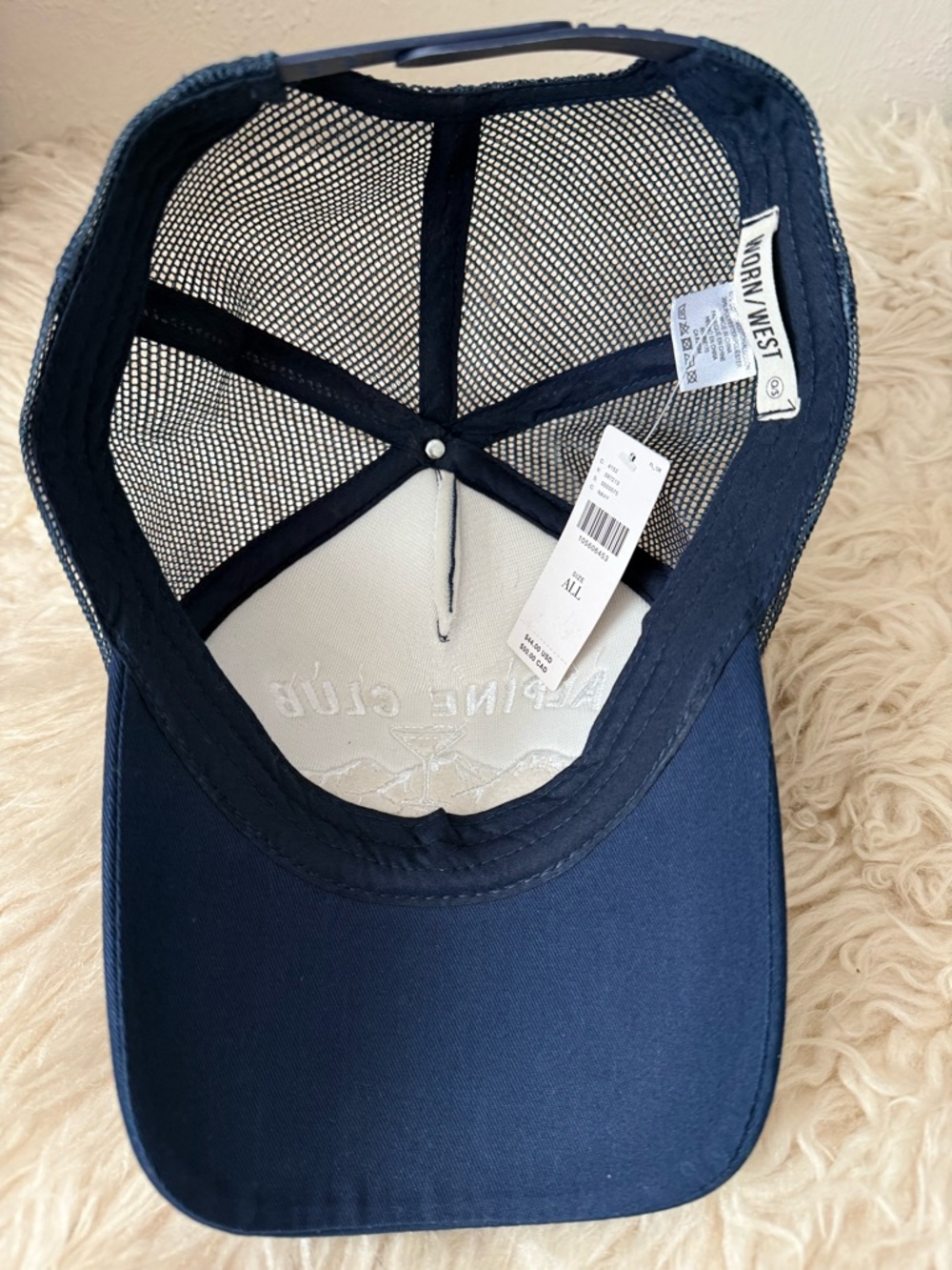 Anthropologie Worn/West Winter Trucker Hat - Picture 6 of 7